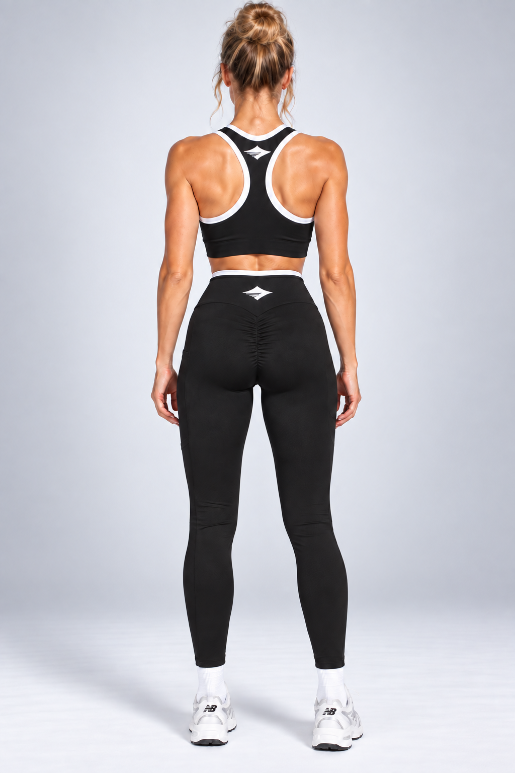 Cross Waist Pocket Leggings