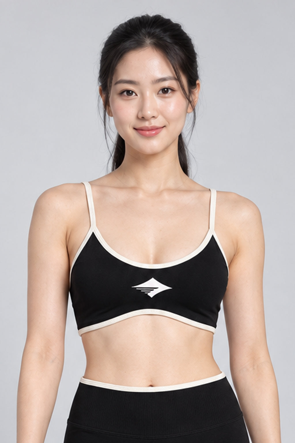 ENIO Contrast Trim Sports Bra