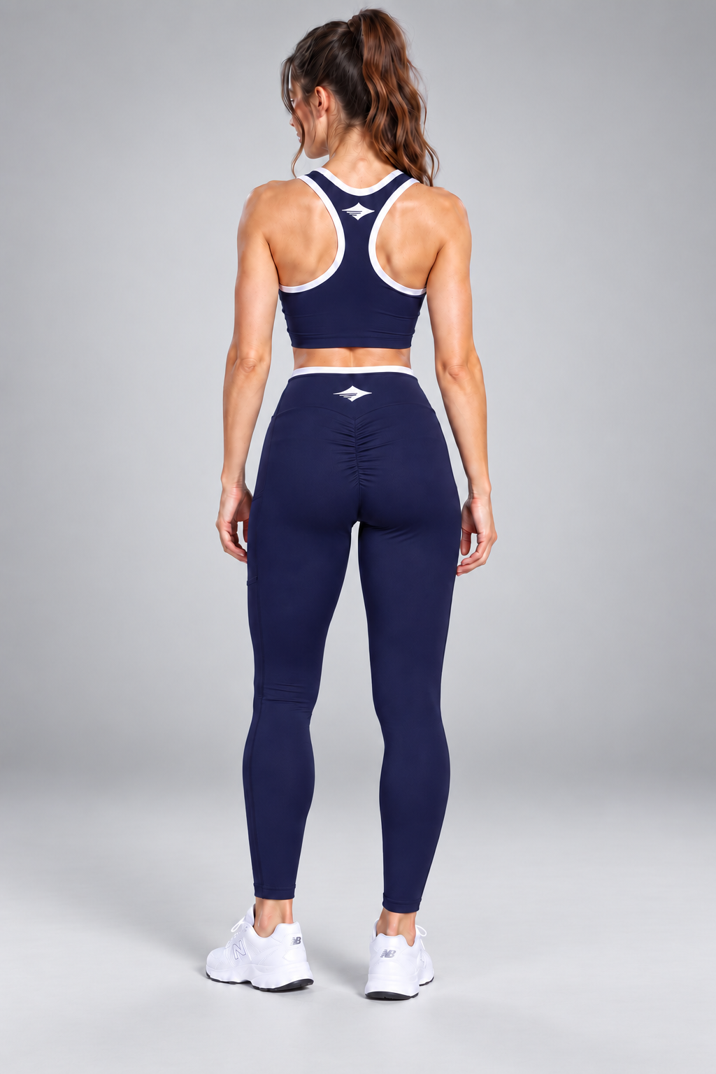 Cross Waist Pocket Leggings